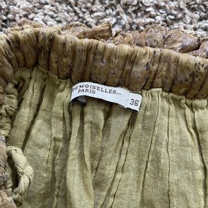 Mini skirt with layers